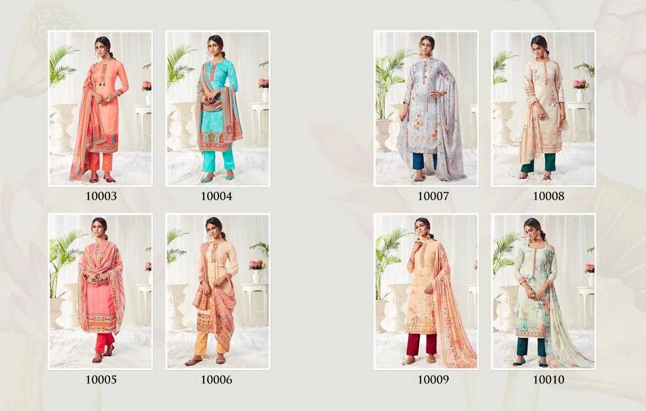 Alizeh Presents Bliss Pure Cotton Casual Wear Salwar Suits