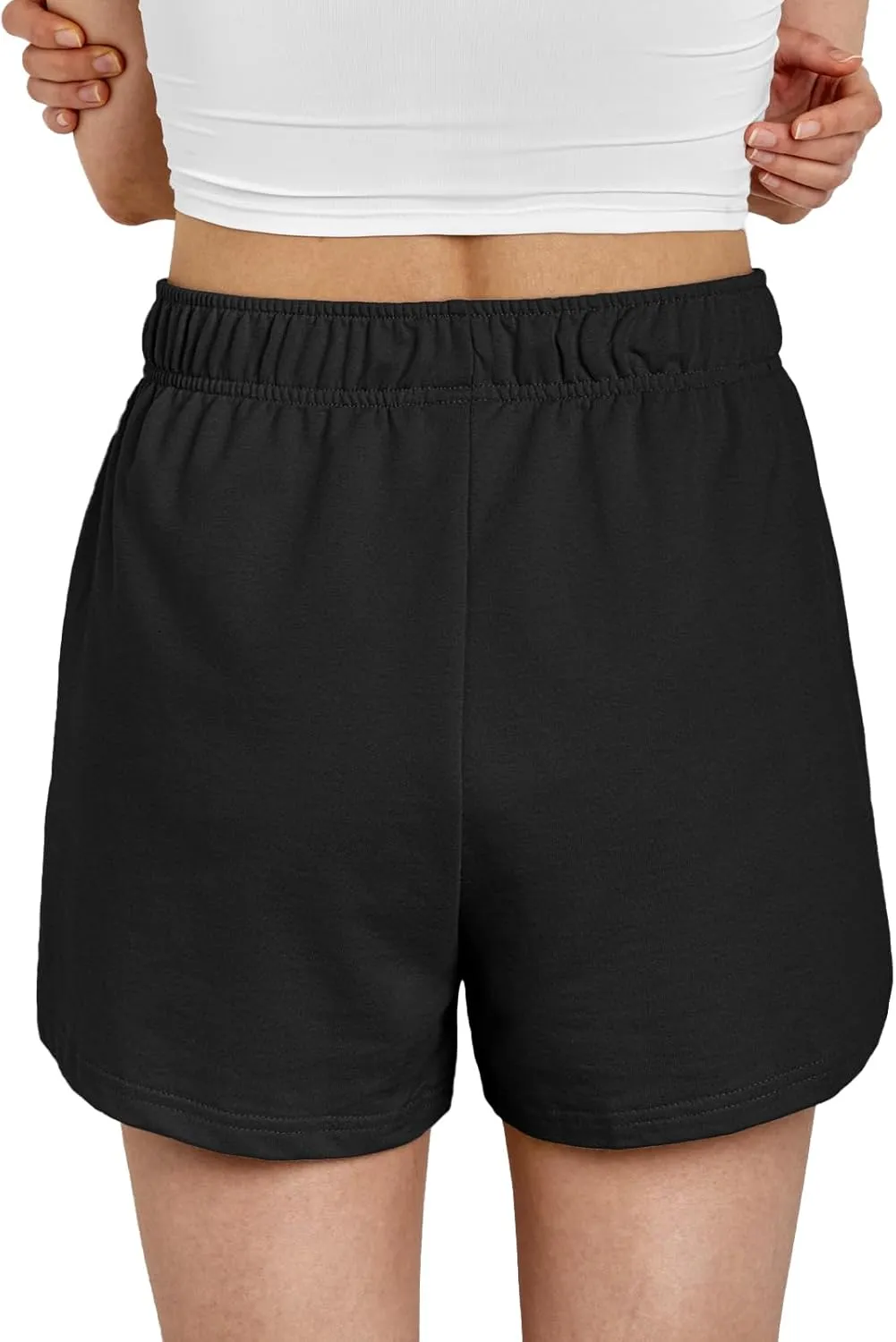 AUTOMET Womens Sweat Shorts Trendy Casual Athletic Running Summer Vacation Outfits Comfy 2025 Fashion Workout Clothing