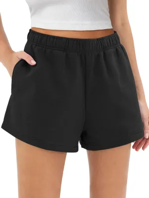 AUTOMET Womens Sweat Shorts Trendy Casual Athletic Running Summer Vacation Outfits Comfy 2025 Fashion Workout Clothing