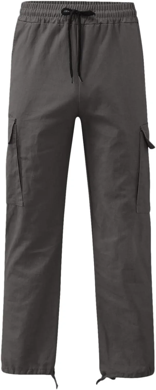 Cargo Pants for Men Relaxed Fit Big and Tall for Workout Running Sweatpants for Mens Casual Joggers Athletic Pants
