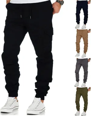 Cargo Pants for Men Relaxed Fit Training Jogging Gym Sweatpants for Men Mens Sweatpants Mens Sweatpants with Pockets