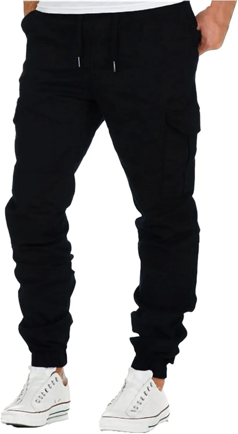 Cargo Pants for Men Relaxed Fit Training Jogging Gym Sweatpants for Men Mens Sweatpants Mens Sweatpants with Pockets