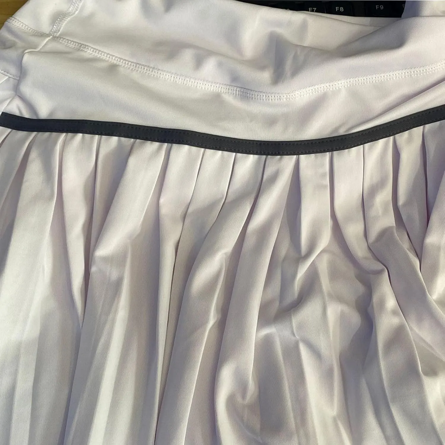 Flowy Skirts for Women Sports Tennis High Elastic Waist Pleated Trendy Athletic Shorts Skirt with Liner Yoga Clothes