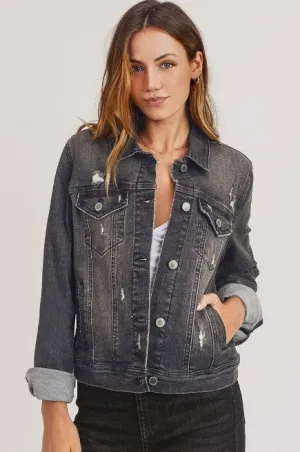 Grey Daring Denim Jacket