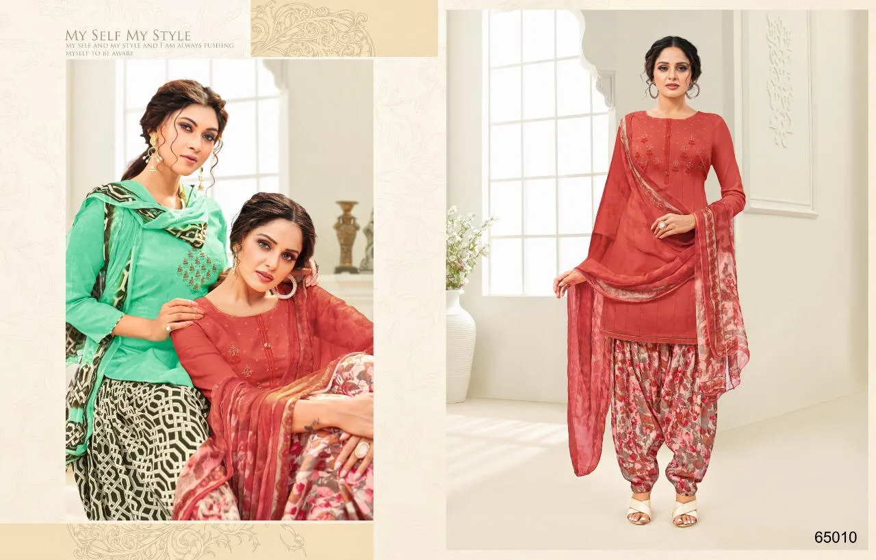 Kapil Trendz Latest Cotton Print Casual Wear Designer Salwar Kameez