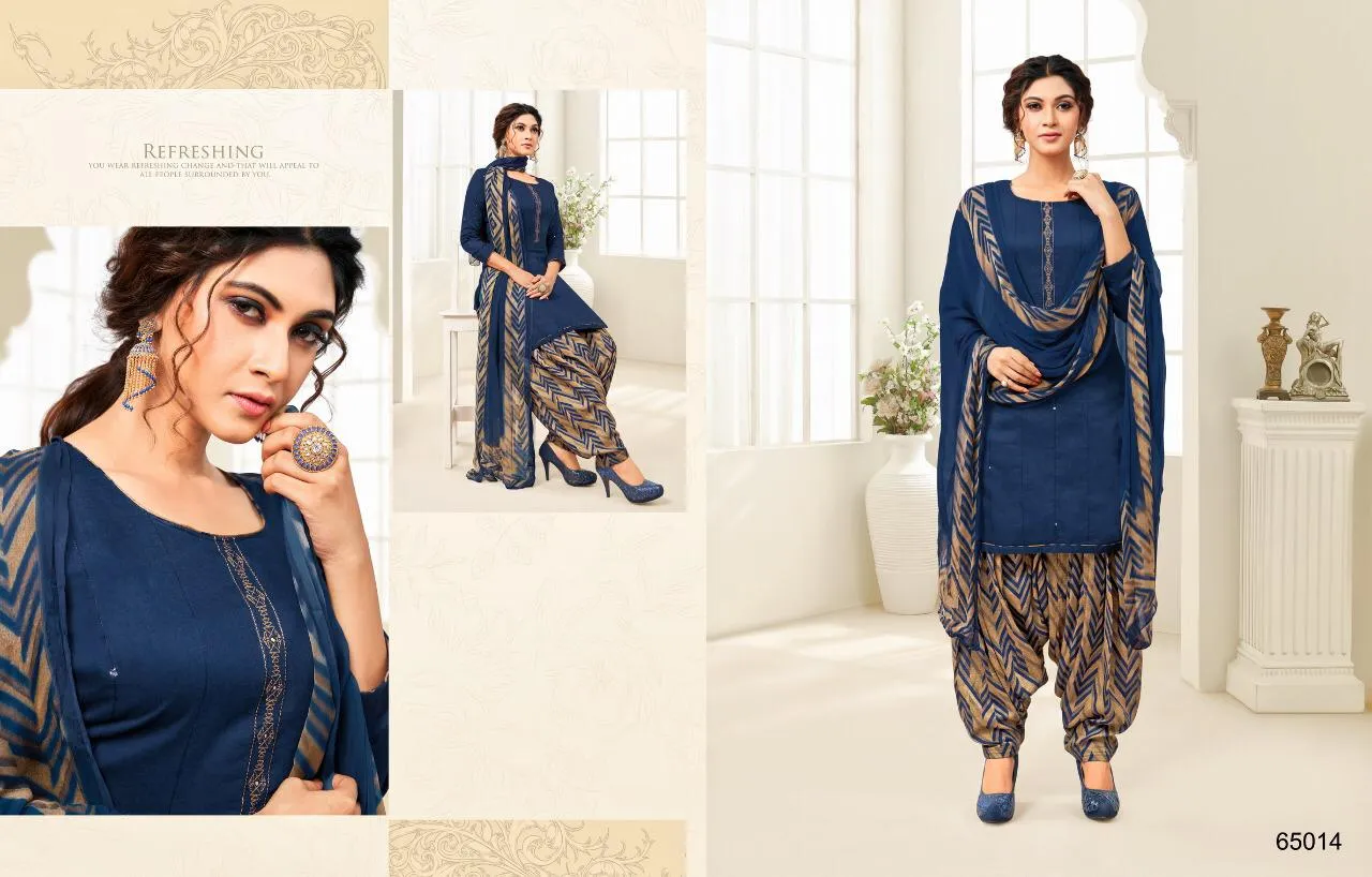Kapil Trendz Latest Cotton Print Casual Wear Designer Salwar Kameez