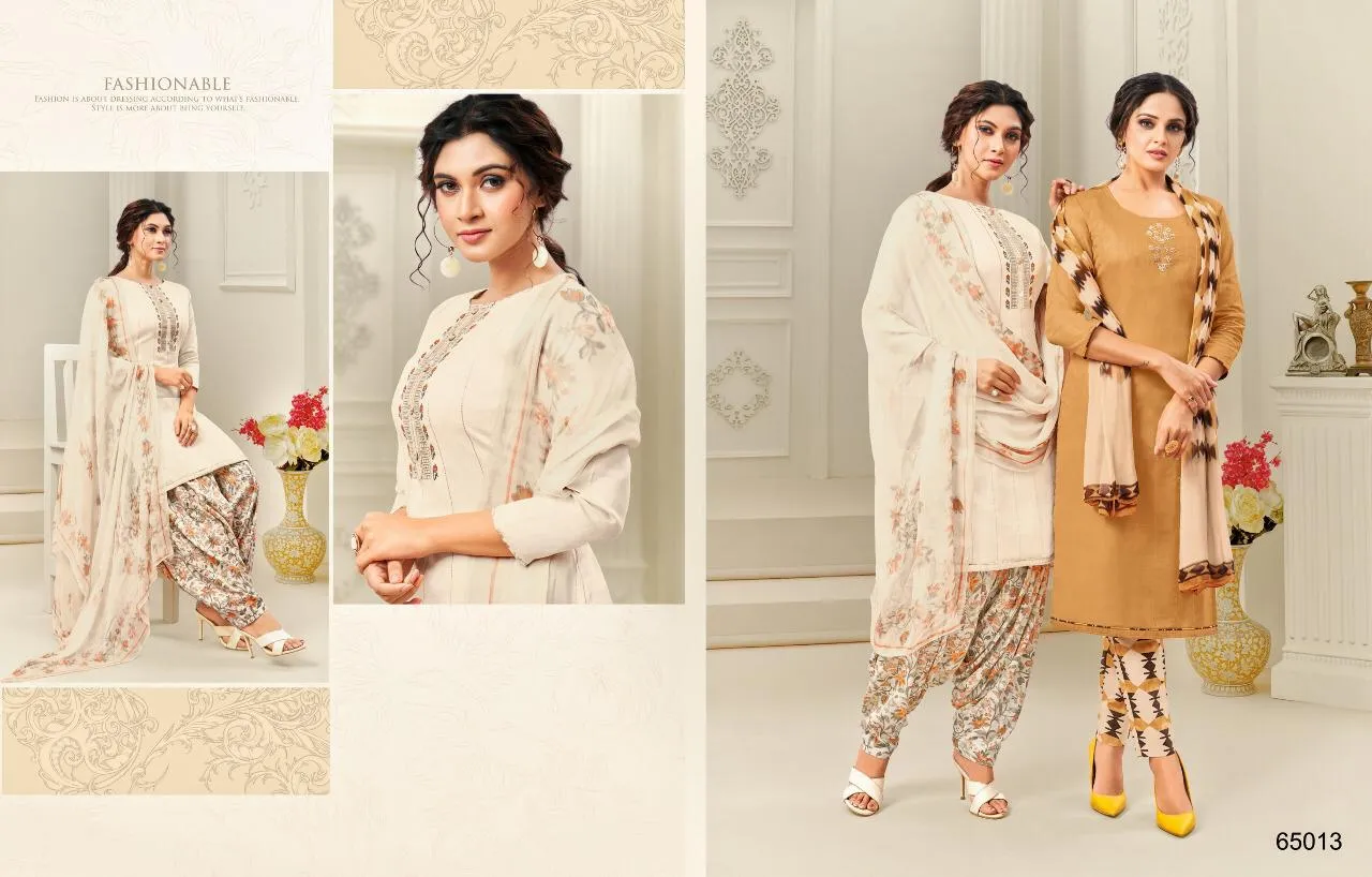 Kapil Trendz Latest Cotton Print Casual Wear Designer Salwar Kameez