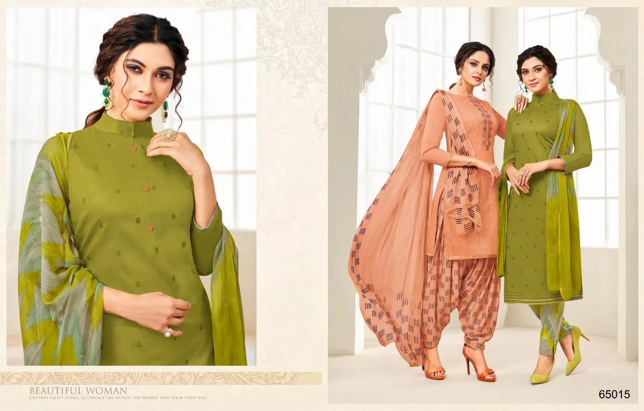 Kapil Trendz Latest Cotton Print Casual Wear Designer Salwar Kameez