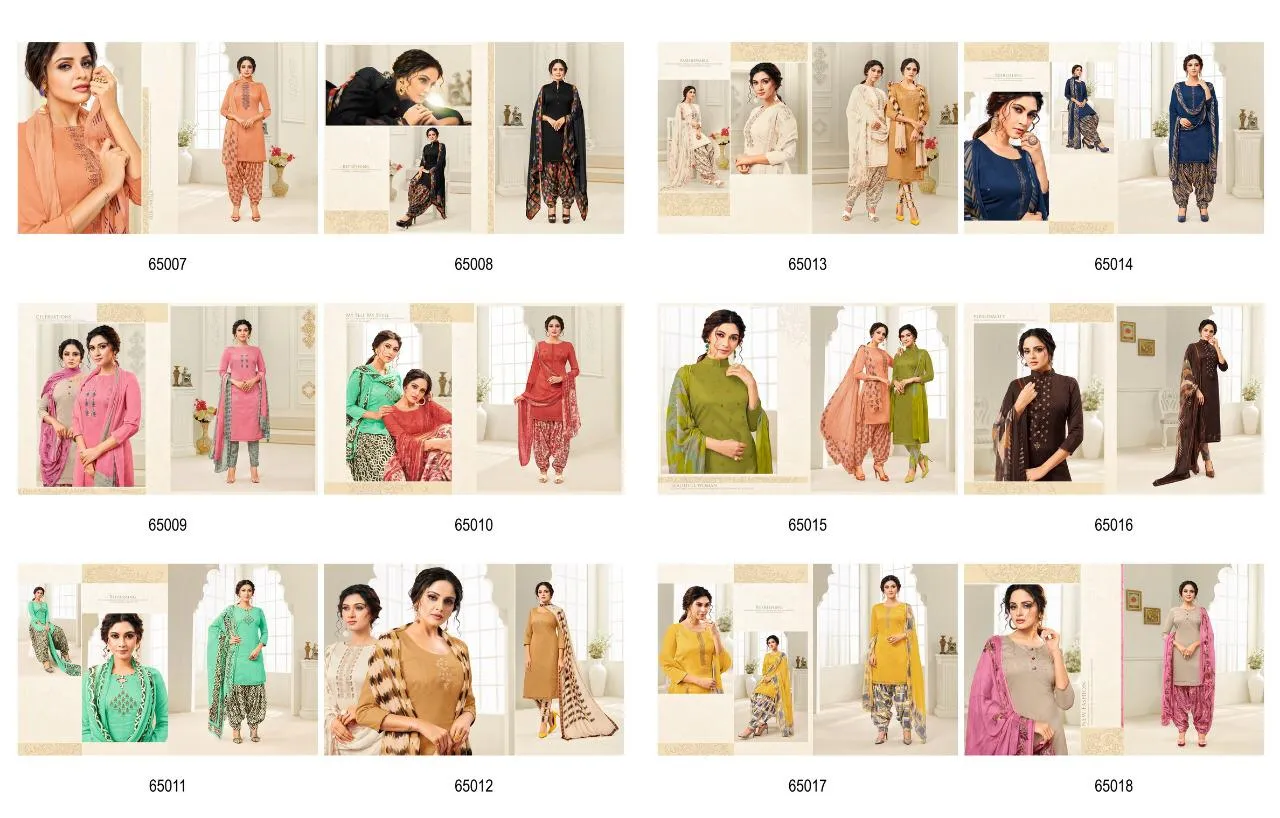 Kapil Trendz Latest Cotton Print Casual Wear Designer Salwar Kameez