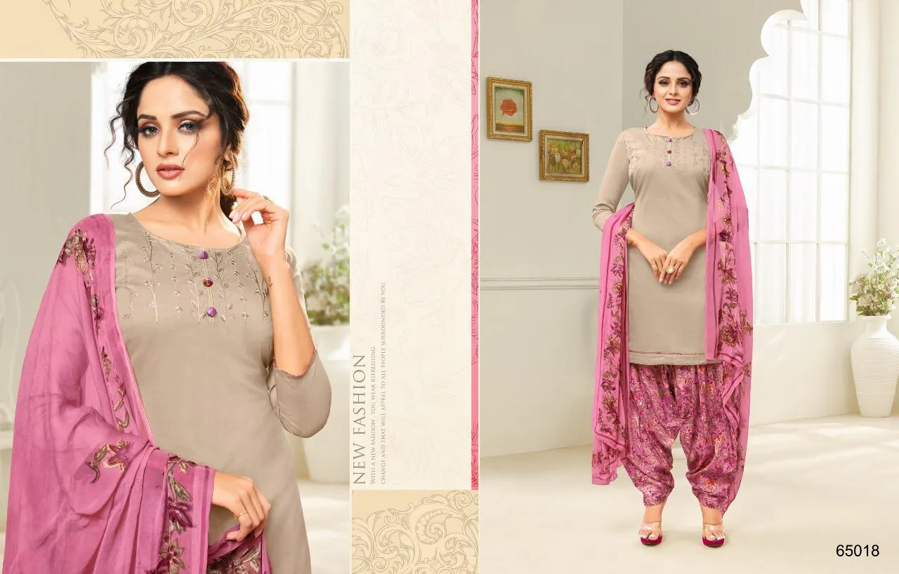 Kapil Trendz Latest Cotton Print Casual Wear Designer Salwar Kameez