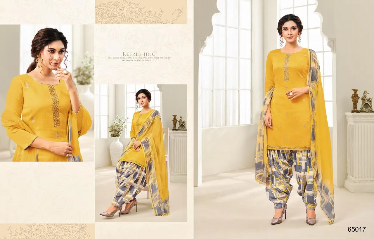 Kapil Trendz Latest Cotton Print Casual Wear Designer Salwar Kameez