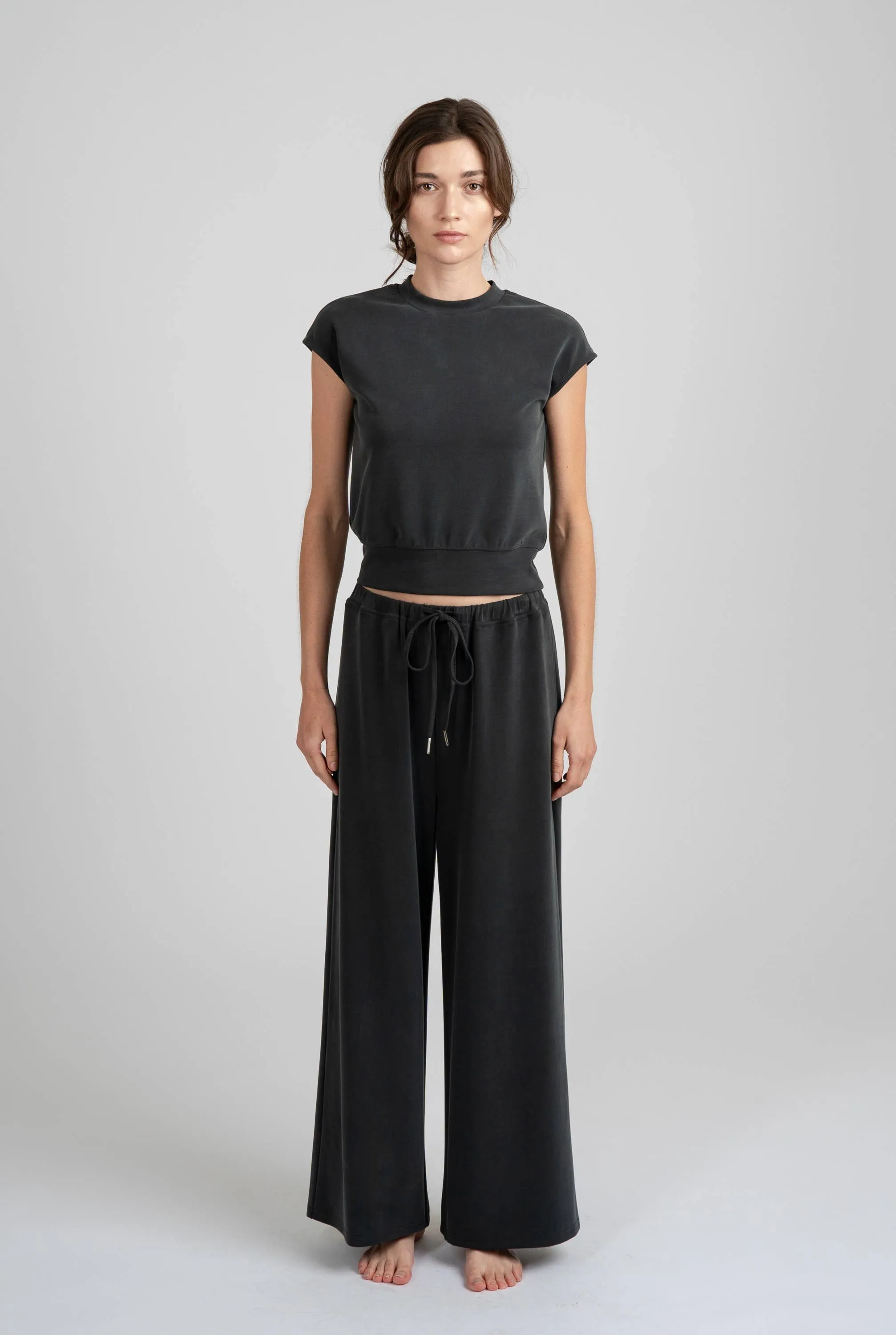 LOUNGE WIDE LEG PANTS