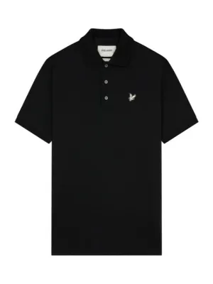 Lyle & Scott Premium Vintage Flatback Tipped Polo Shirt/Lacquer - AW23