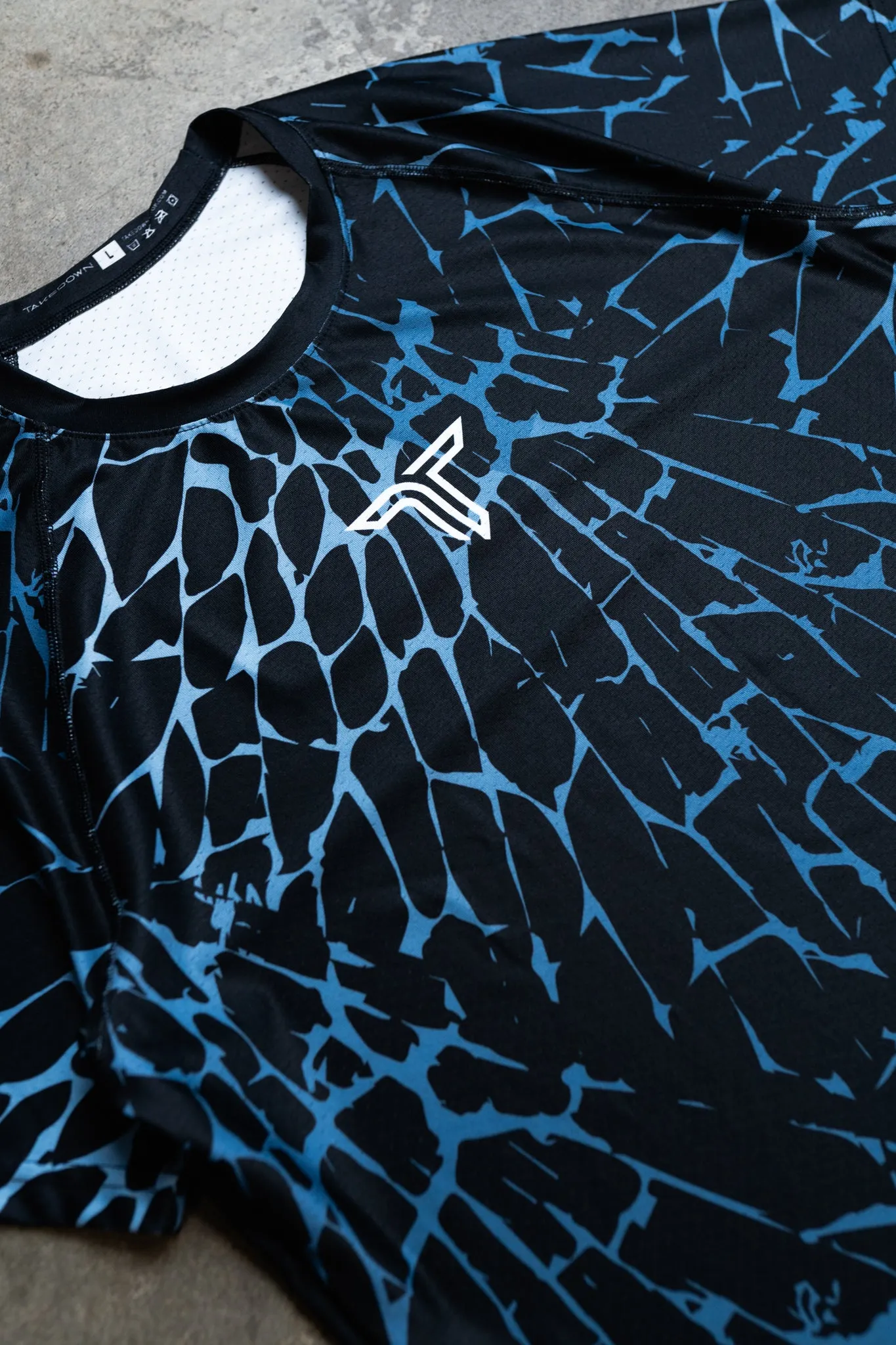 Magma Short-Sleeve Raglan - Blue Steel