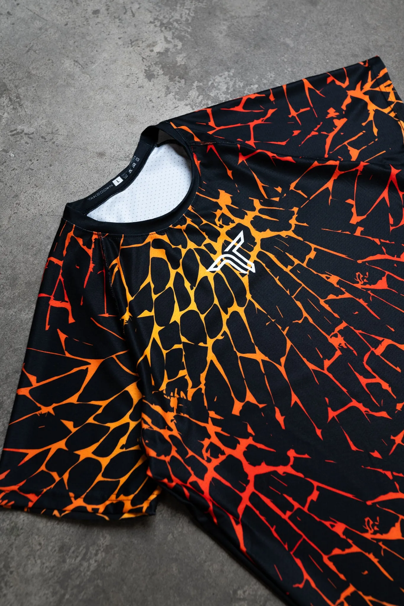 Magma Short-Sleeve Raglan - Lava