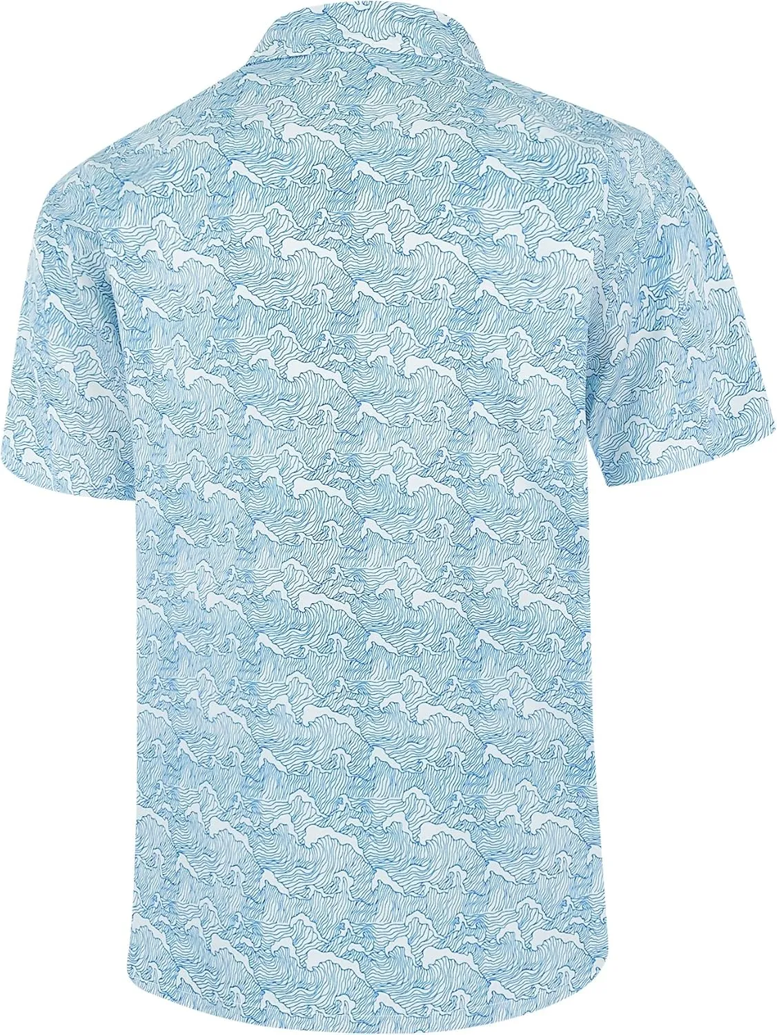 Men's Short Sleeve Hawaiian Shirt Quick Dry Loose Fit, Floral Print Tropical Cruise Beach Button Down Graffiti Aloha