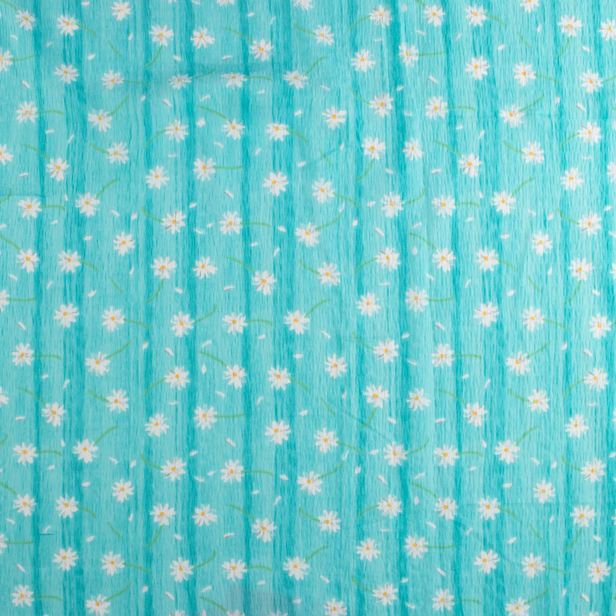 Novelty Polyester Print - 390 - Aqua