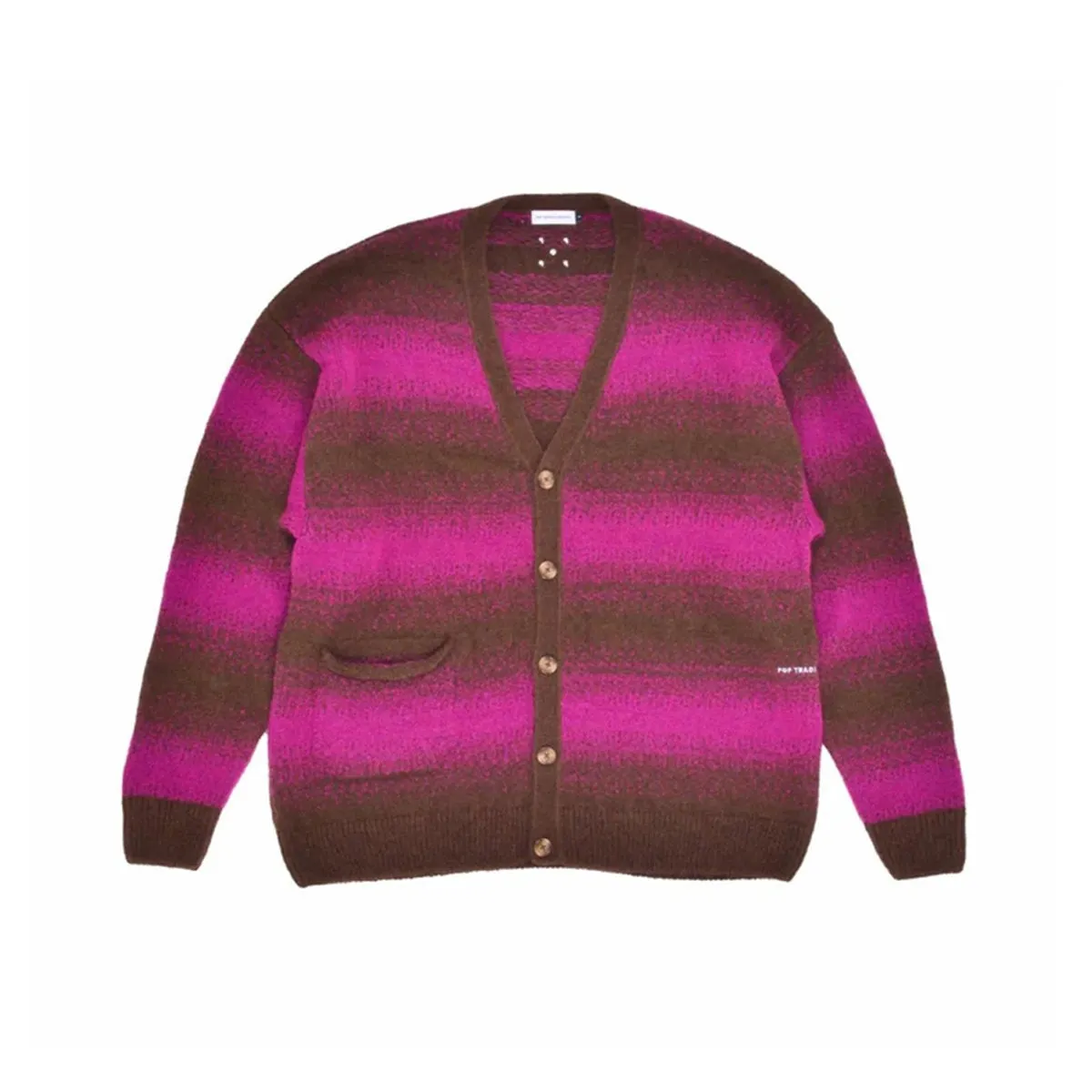 POP Trading Company Knitted Cardigan - Delicioso-Raspberry