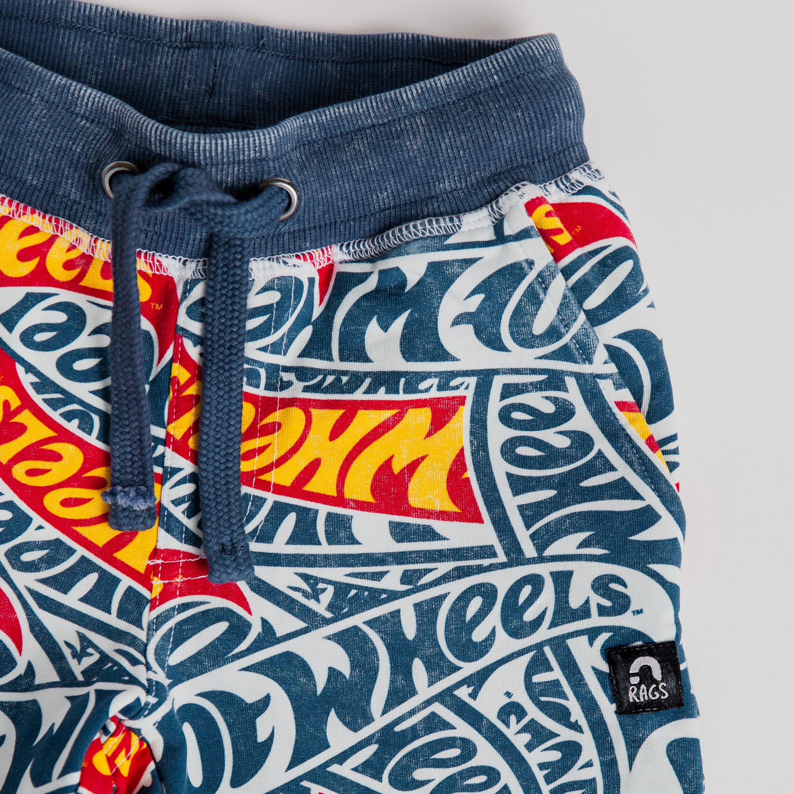 Relaxed Fit Joggers - Hot Wheels All Over Print