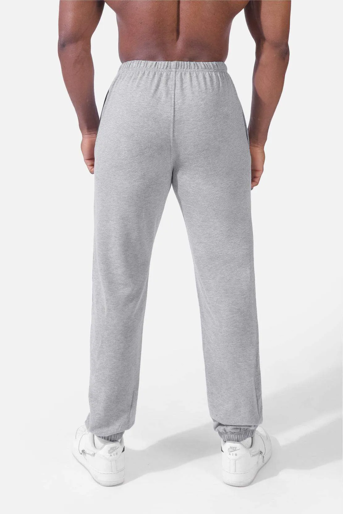 Rest Day Relaxed Fit Joggers - Light Gray