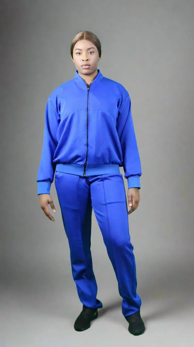 Royal Blue Womens Tracksuit Set