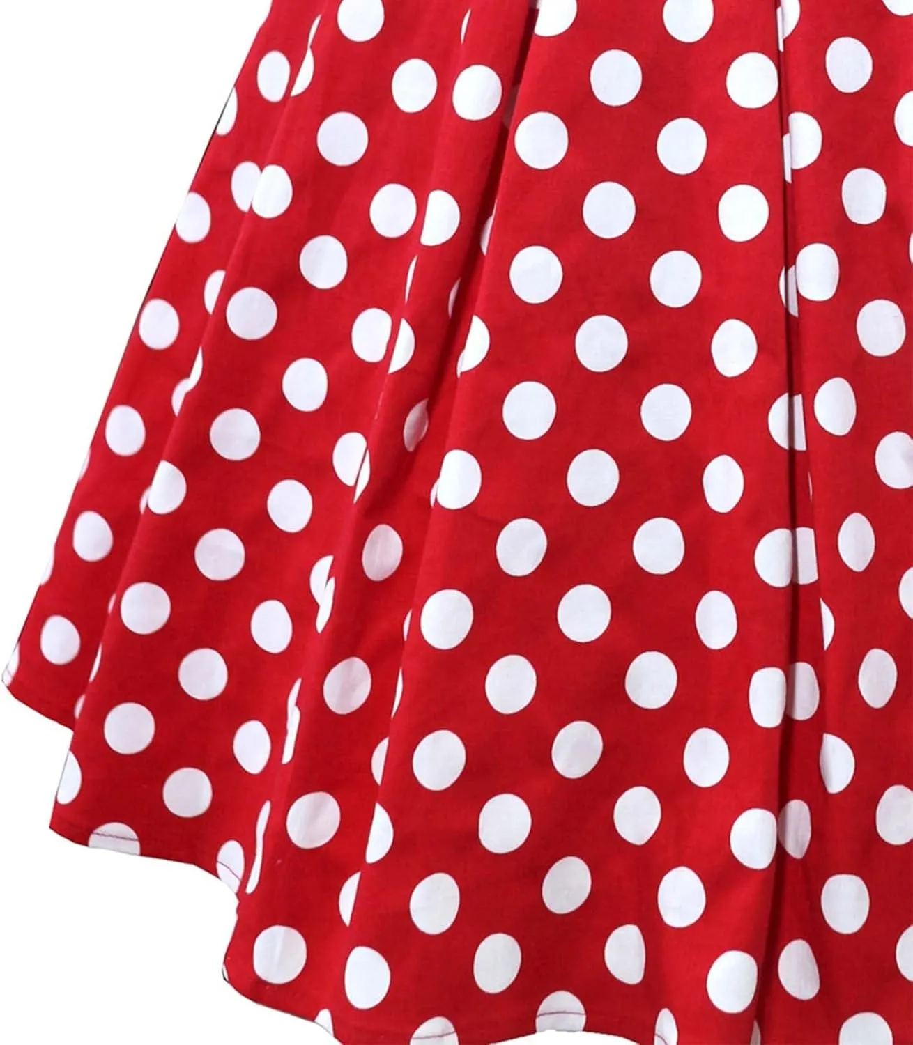Tennis Skirt for Women Trendy Polka Dot High Elastic Waist Pleated A-Line Dance Casual Short Skirts for Summer Vacation