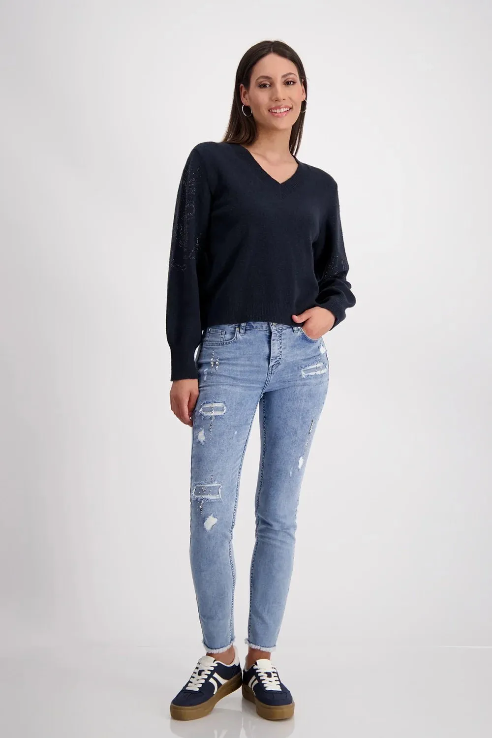 V Neck Pullover