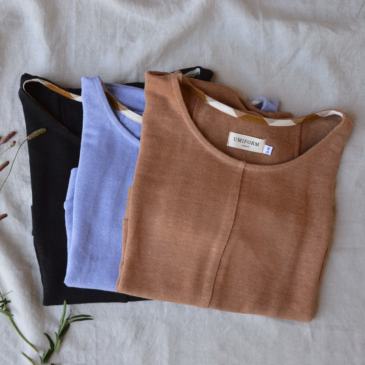 Women's Hemp Pieces Tee - 100% Hemp - Lilac
