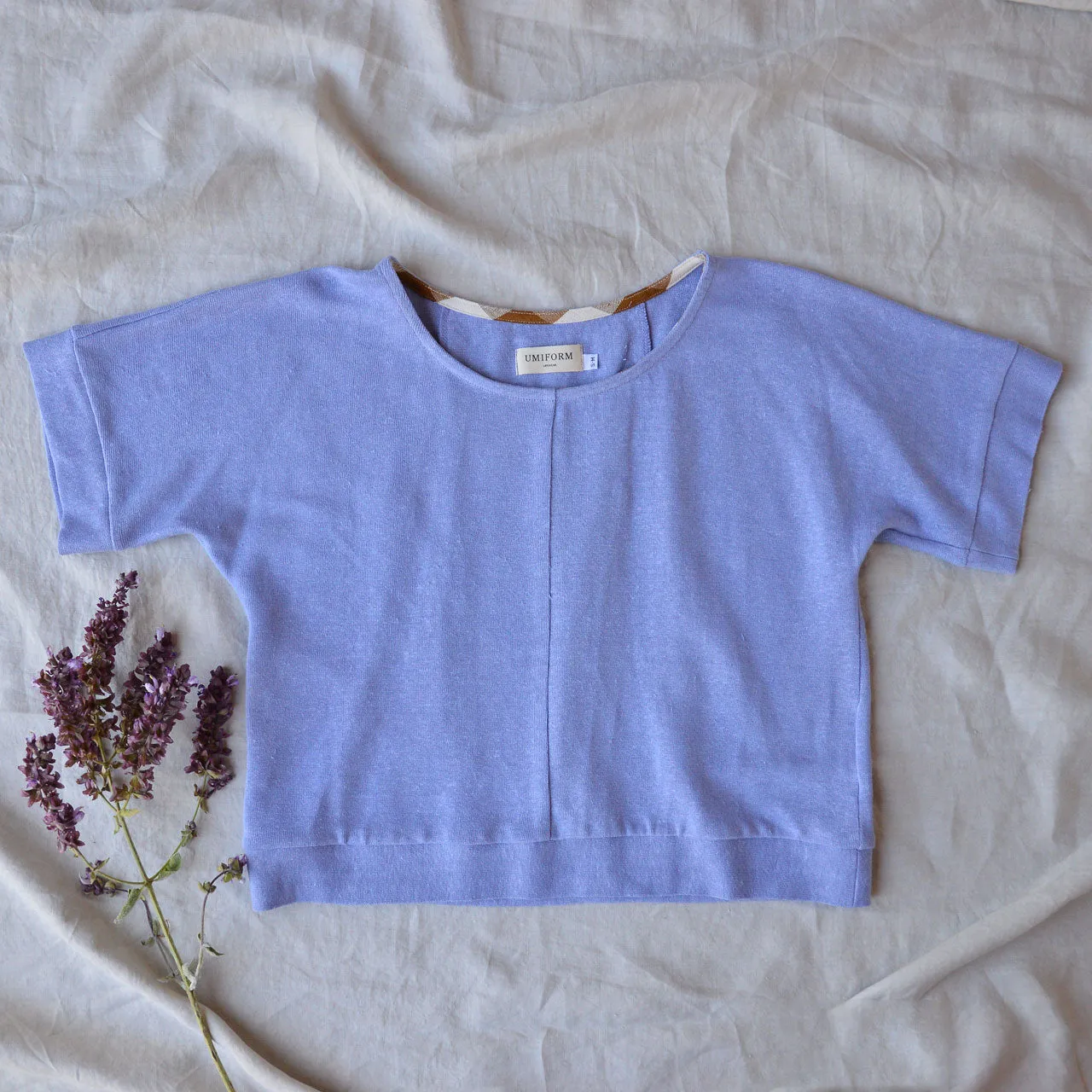 Women's Hemp Pieces Tee - 100% Hemp - Lilac