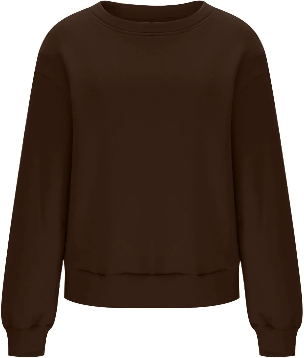 Womens Hoodies Oversized Long Sleeve Casual Shirts Soild Lightweight Pullover Sweatshirt Fall Fashion Clothes 2024