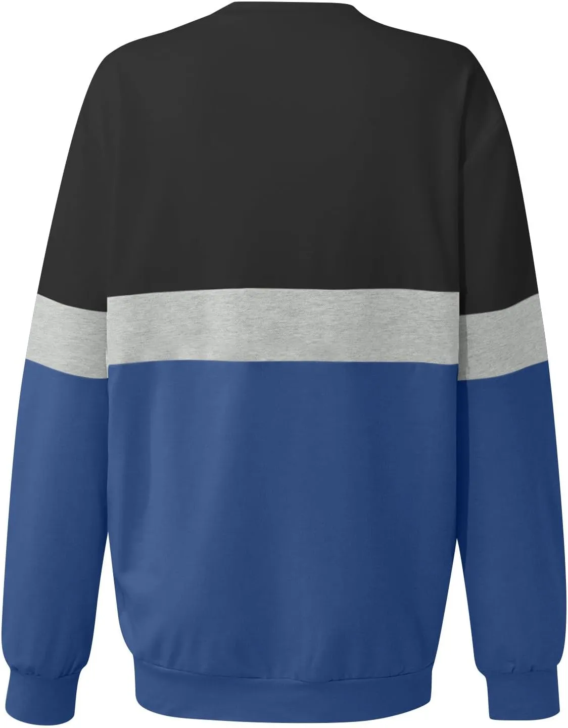 Women's Oversized Color Pullover Sweatshirts, 2024 Outfits Loose Basic Comfy Fleece Sweatshirts Sweaters