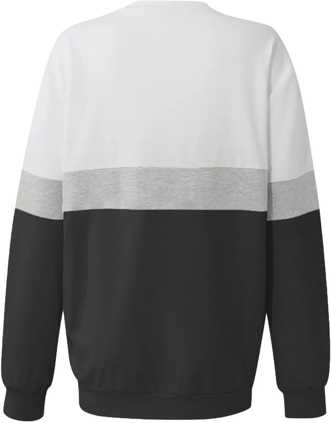 Women's Oversized Color Pullover Sweatshirts, 2024 Outfits Loose Basic Comfy Fleece Sweatshirts Sweaters